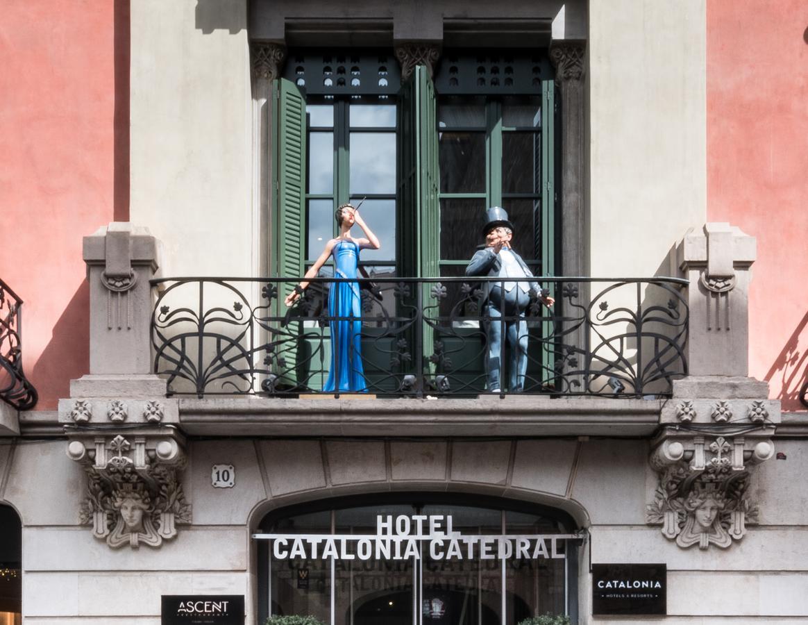 กาตาโลเนีย กาเตดราล โฮเทล Hotel บาร์เซโลนา ภายนอก รูปภาพ